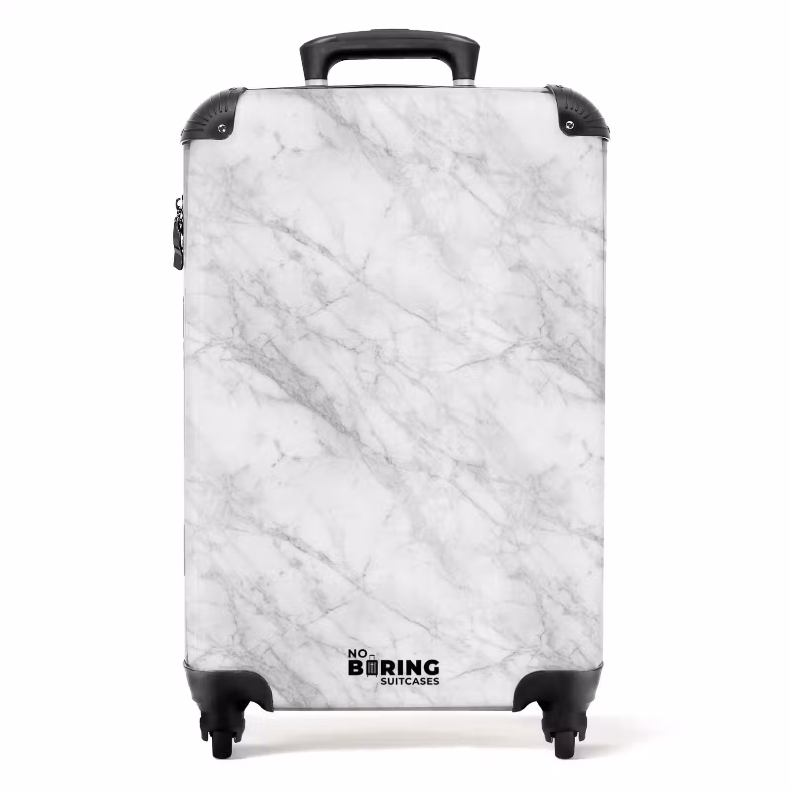 Suitcase - Classic - Marble - Gray — 1