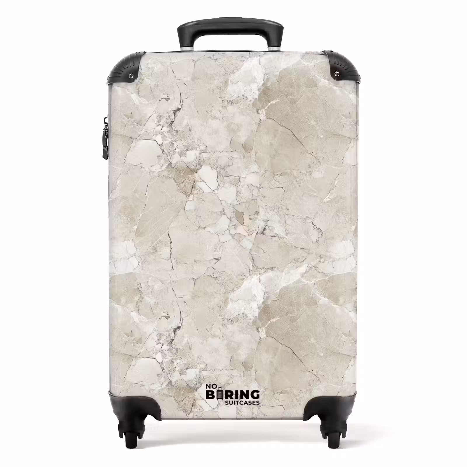 Suitcase - Marble - Gray - Veins — 1