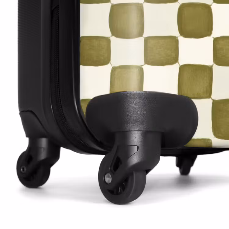Suitcase - Chess - Pattern - Green — 7