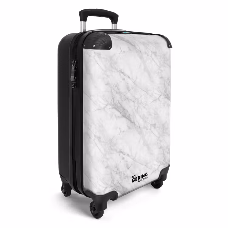 Suitcase - Classic - Marble - Gray — 2
