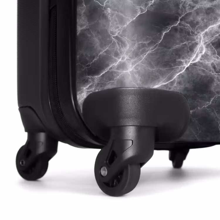 Suitcase - Dark gray - Lightning - Marble — 7