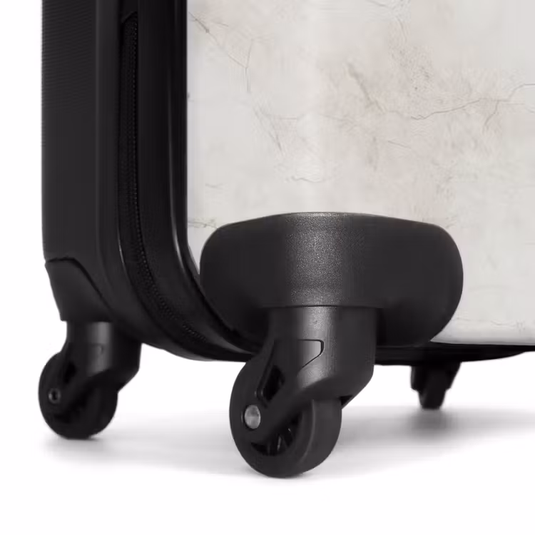 Suitcase - Gray - Marble - Veins — 7