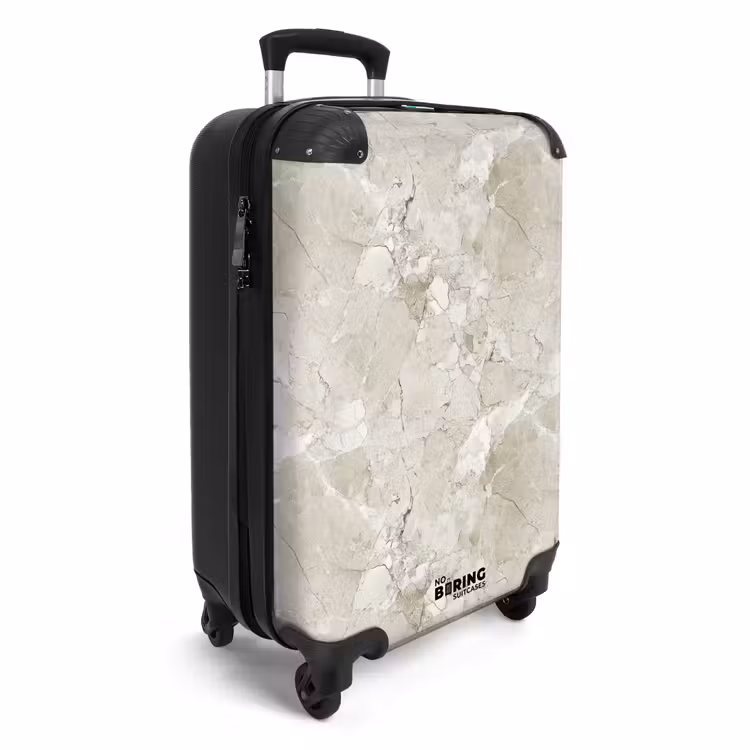 Suitcase - Marble - Gray - Veins — 2