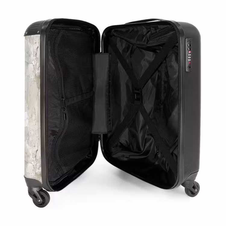Suitcase - Marble - Gray - Veins — 5