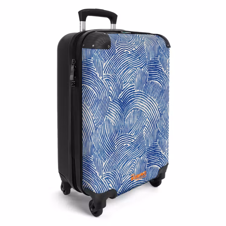 Suitcase - Modern - Abstract - Blue — 2