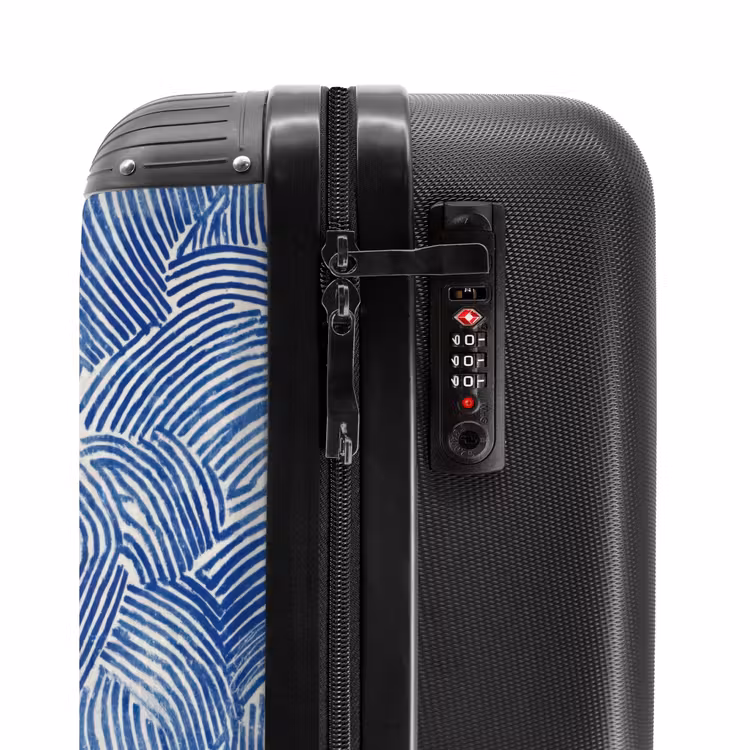 Suitcase - Modern - Abstract - Blue — 6