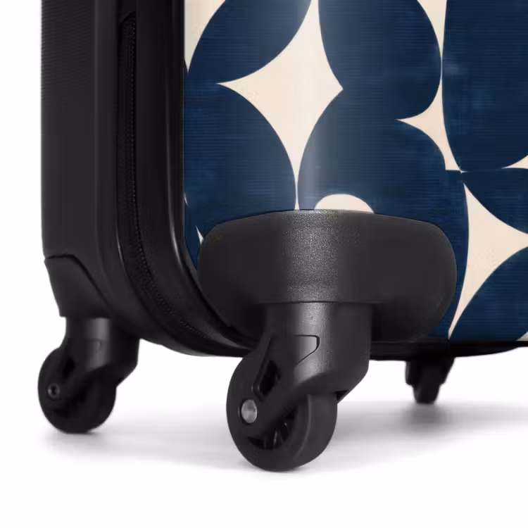 Suitcase - Modern - Geometric - Blue — 7