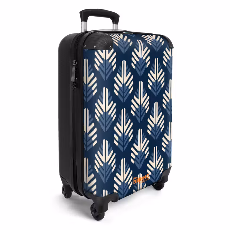 Suitcase - Modern - Pattern - Blue — 2