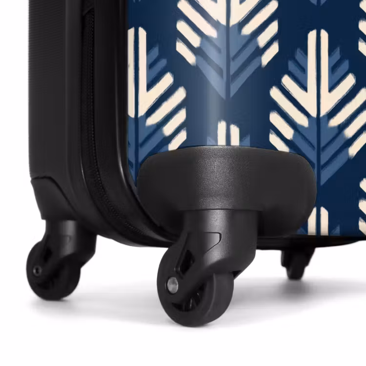 Suitcase - Modern - Pattern - Blue — 7