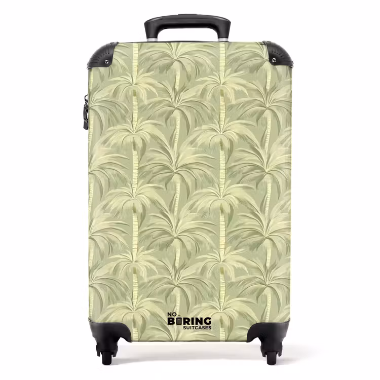 Suitcase - Palm forest - Tropical - Green — 1