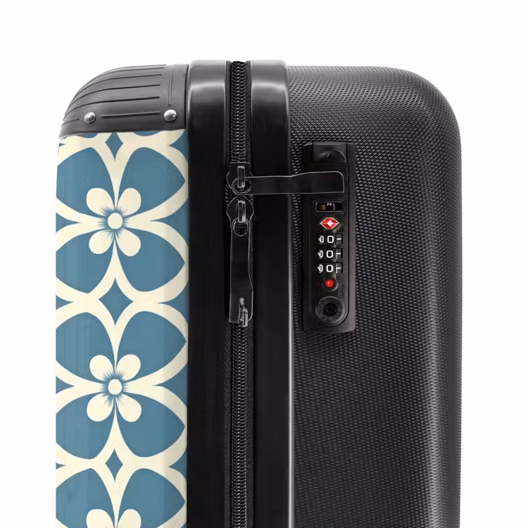 Suitcase - Pattern - Symmetrical - Blue — 6