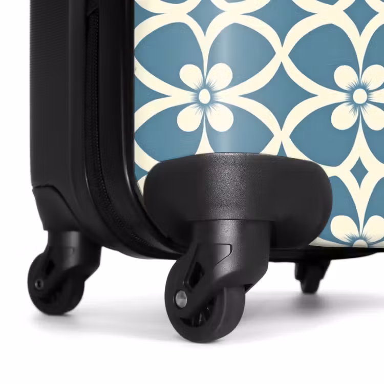 Suitcase - Pattern - Symmetrical - Blue — 7