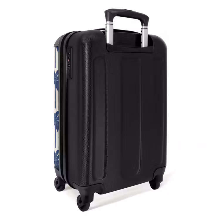 Suitcase - Symmetrical - Palm - Blue — 4