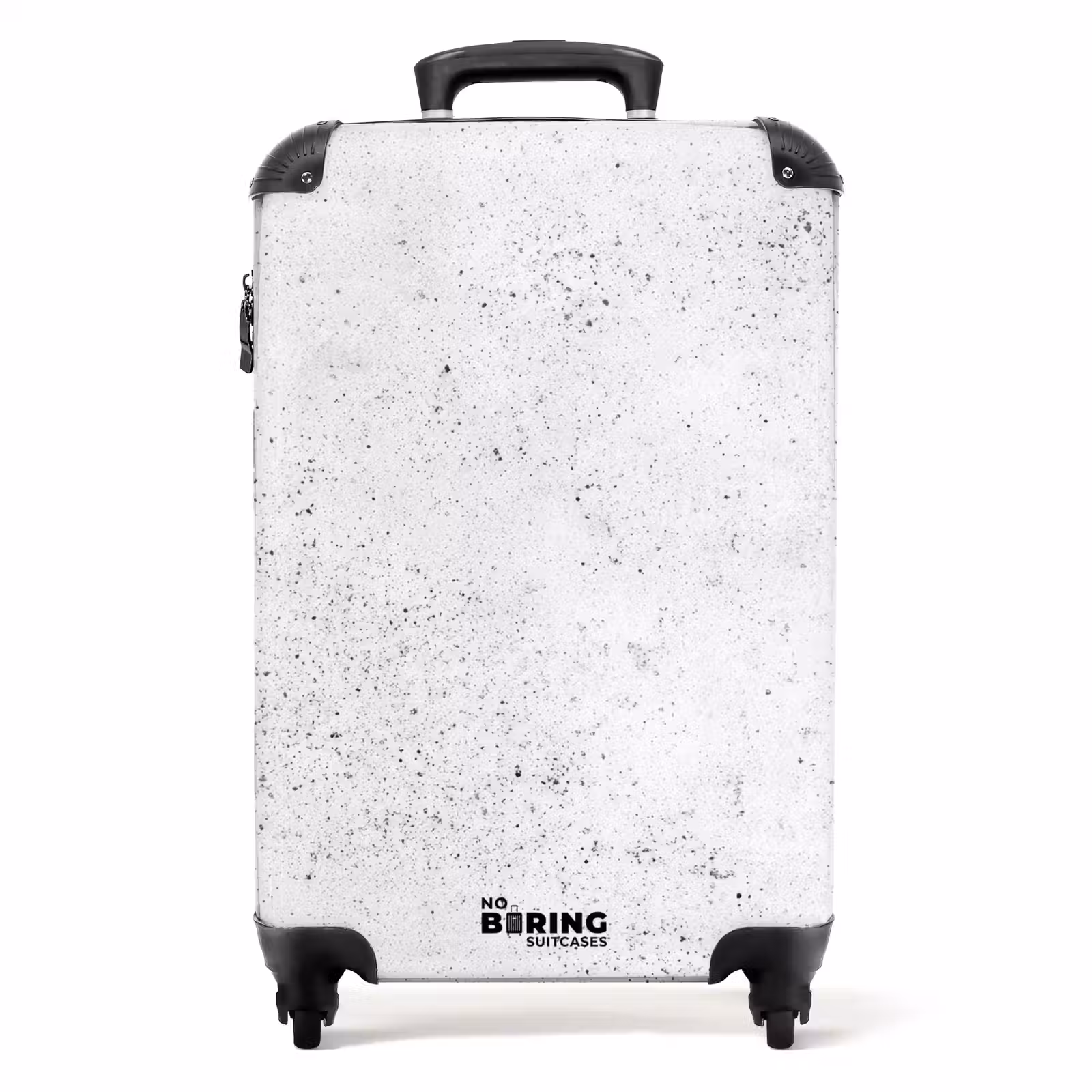 Suitcase - Light gray - Concrete texture - Subtle — 1