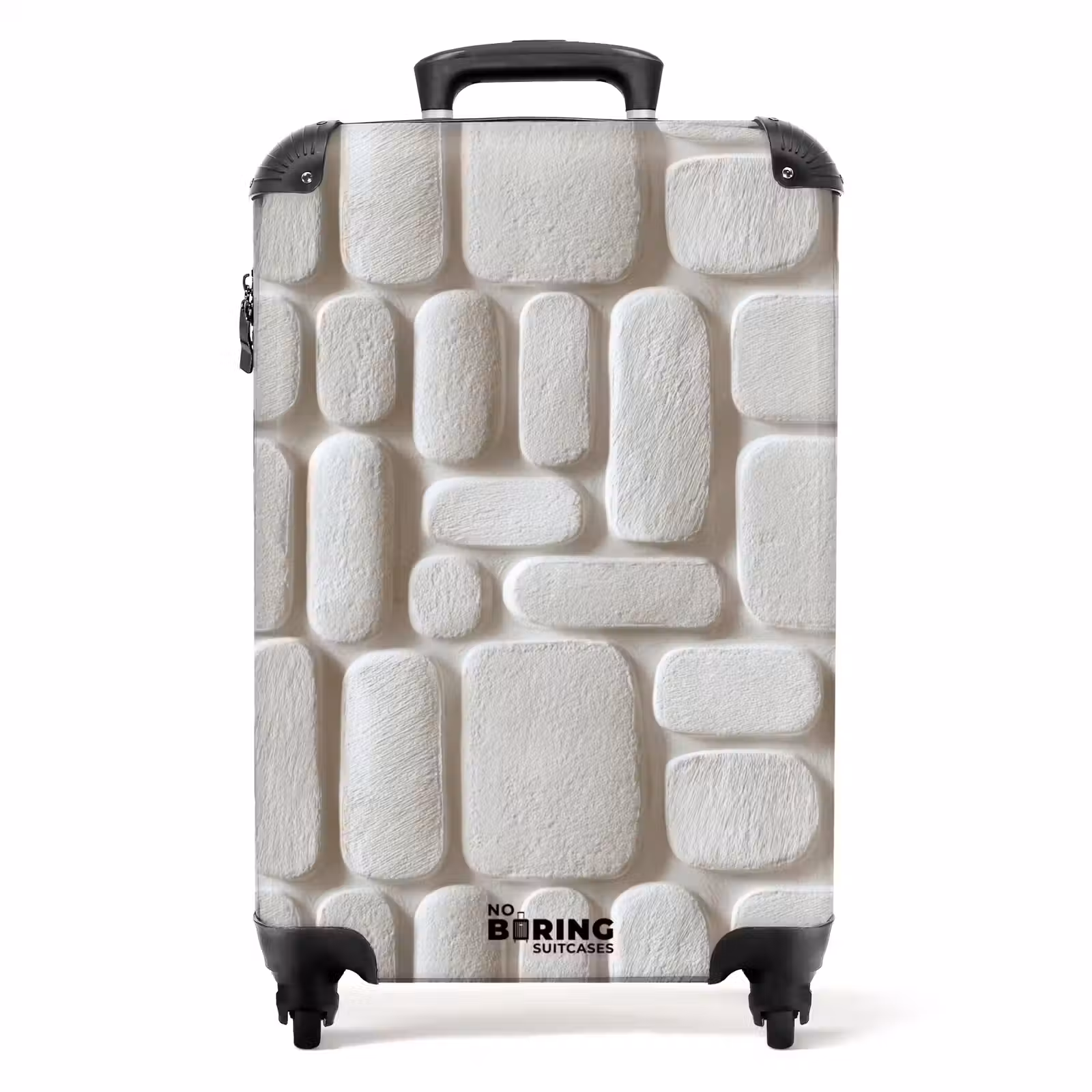 Suitcase - Relief - Texture - White — 1