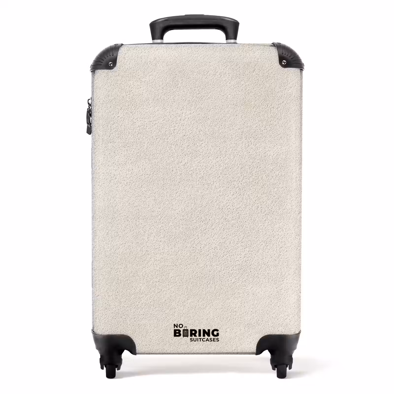 Suitcase - Sand-colored - Modern - Smooth — 1