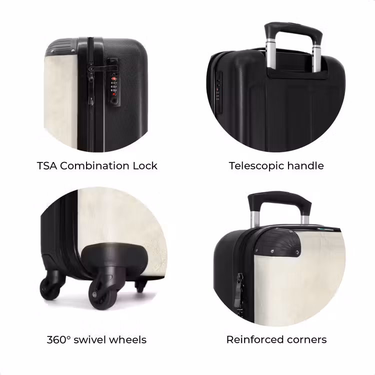 Suitcase - Cream - Smooth - Concrete — 8