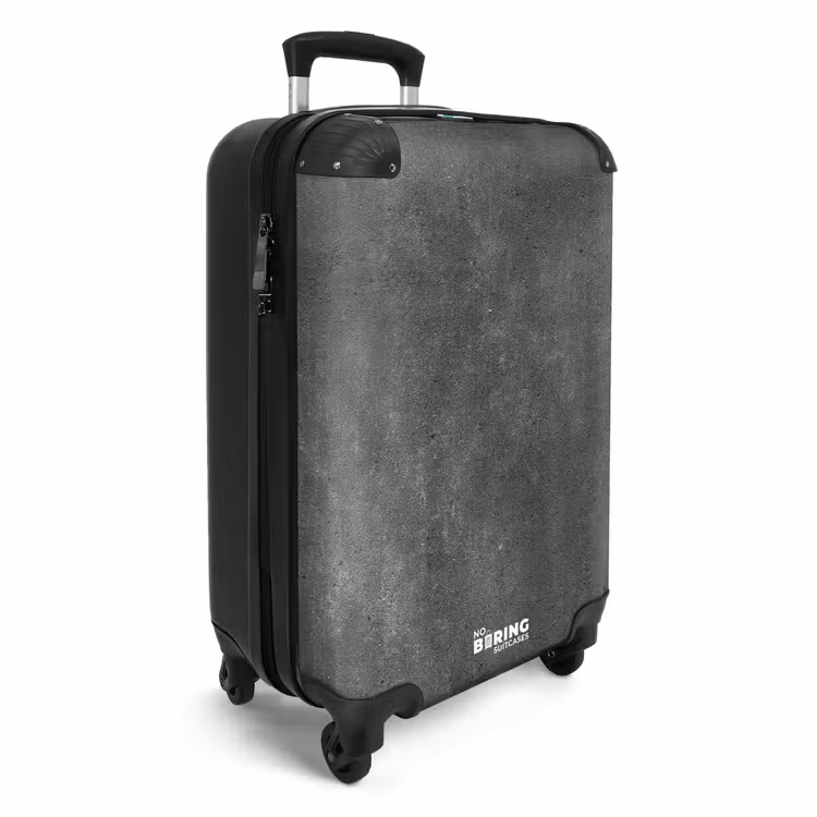 Suitcase - Dark gray - Rough - Concrete — 2