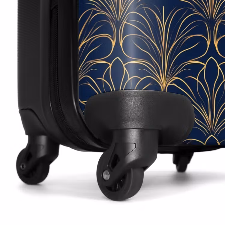 Suitcase - Deco - Fan - Blue — 7