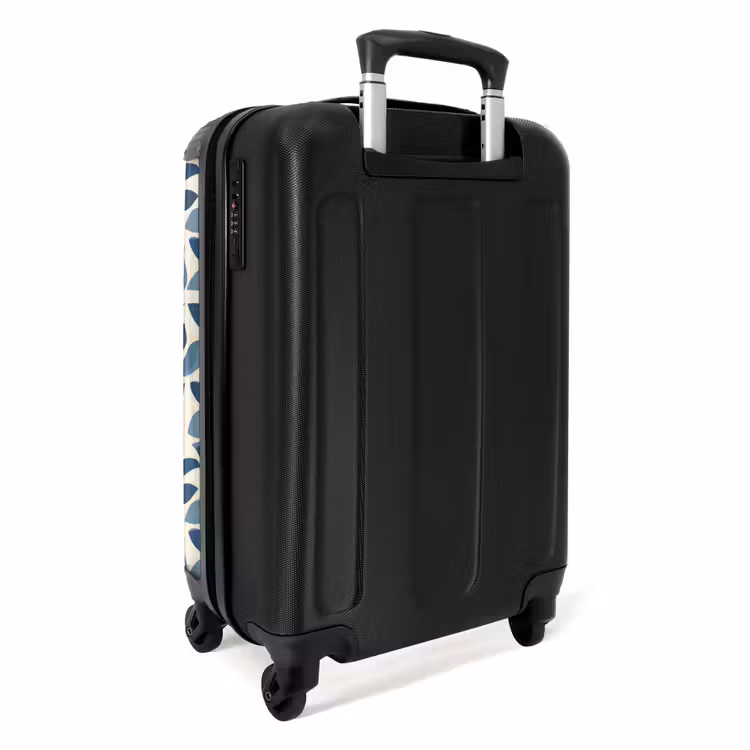 Suitcase - Flora - Modern - Blue — 4