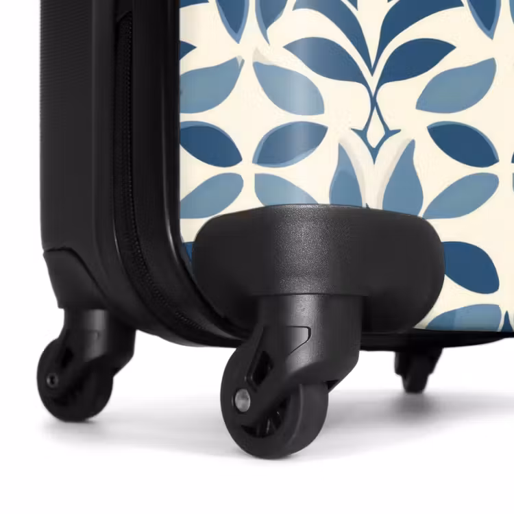 Suitcase - Flora - Modern - Blue — 7