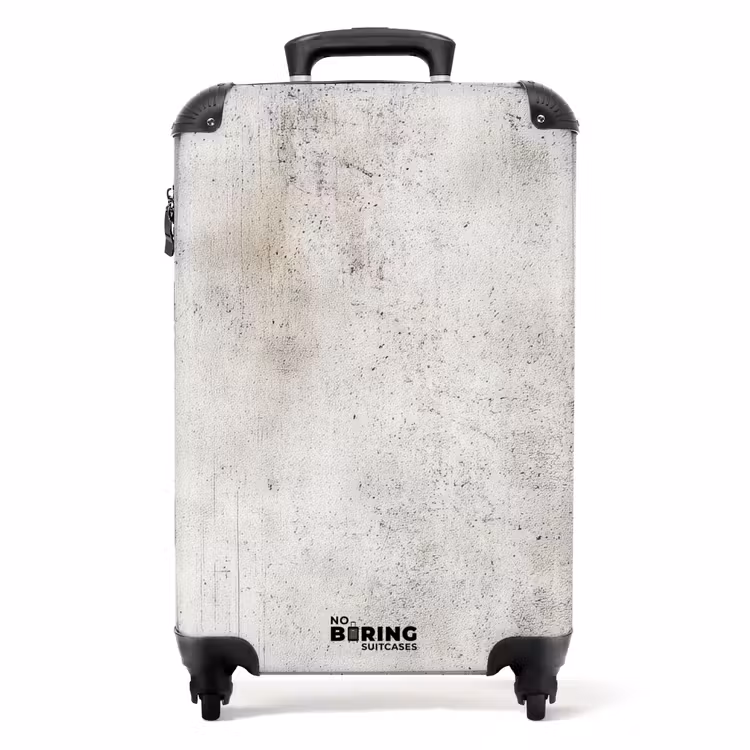 Suitcase - Gray - Concrete - Weathered — 1