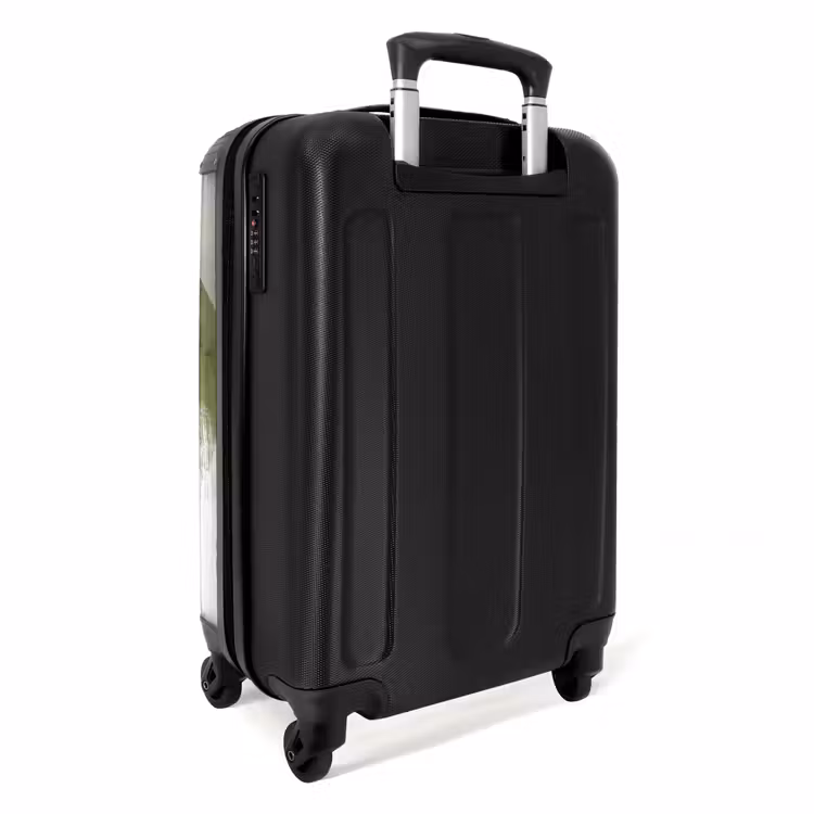 Suitcase - Minimalist - Circles - Brush strokes - Beige — 4