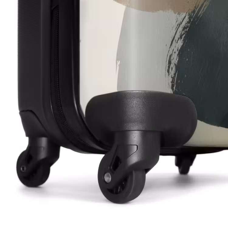 Suitcase - Minimalist - Circles - Brush strokes - Beige — 7