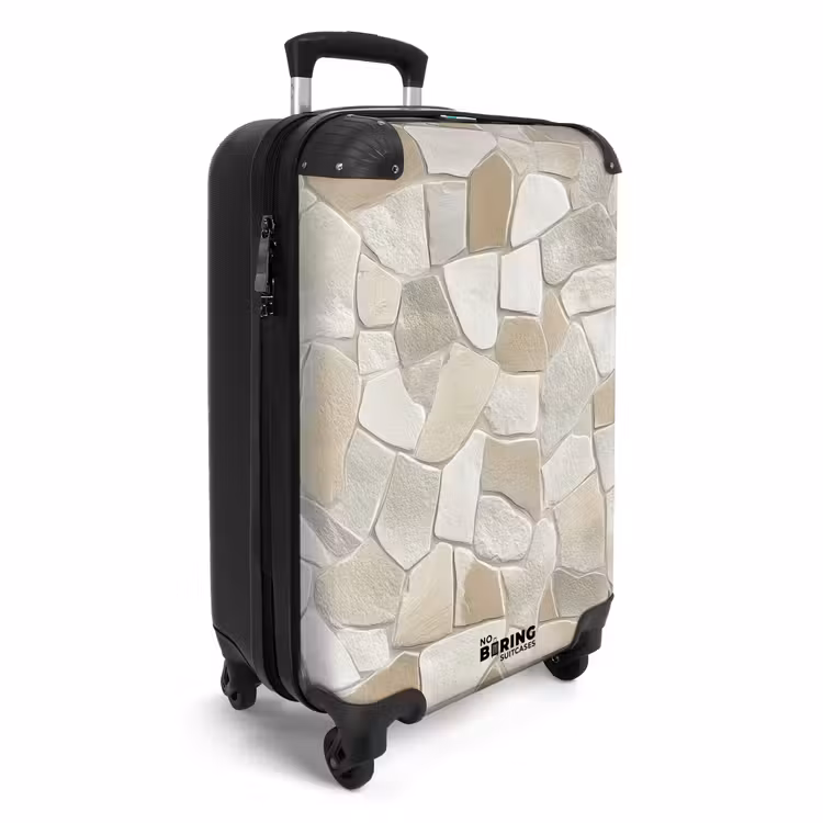 Suitcase - Mosaic - Stones - Beige — 2