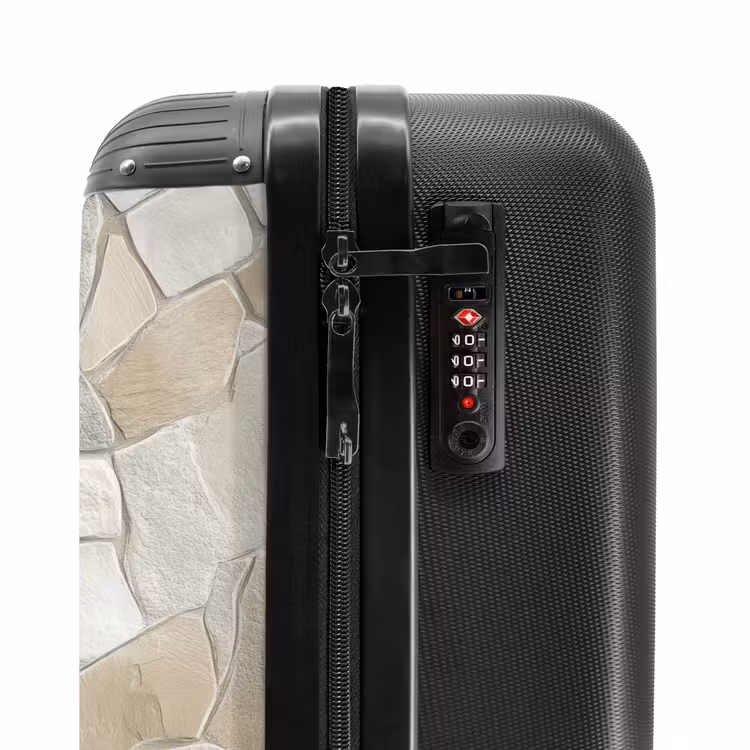 Suitcase - Mosaic - Stones - Beige — 6