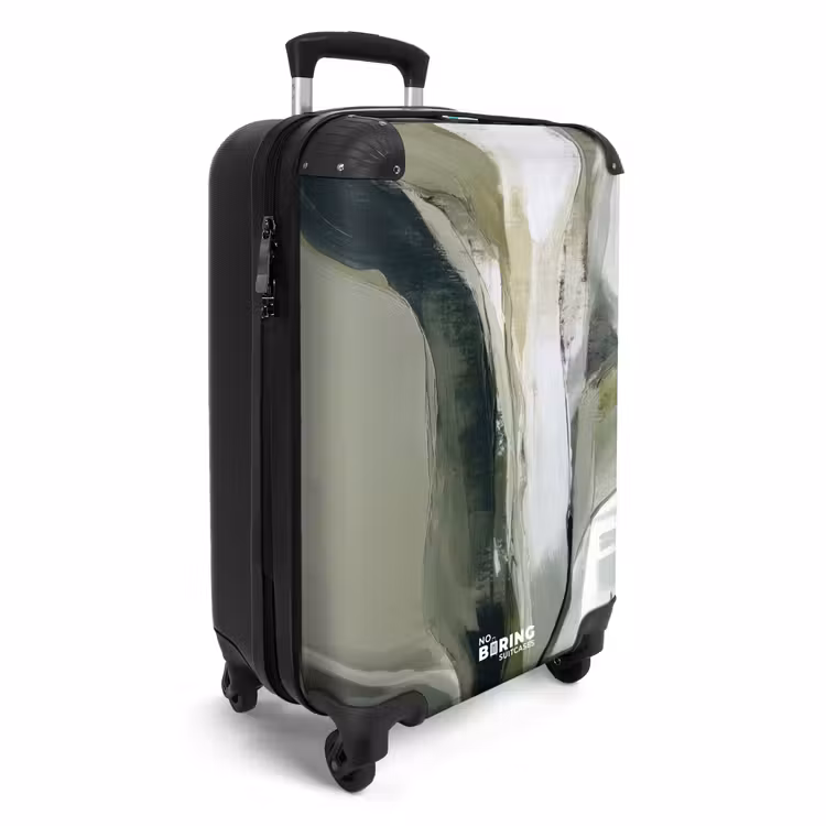 Suitcase - Nature - Abstract - Green - Brush strokes — 2