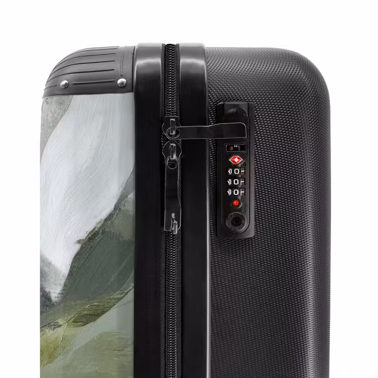 Suitcase - Nature - Abstract - Green - Brush strokes — 6