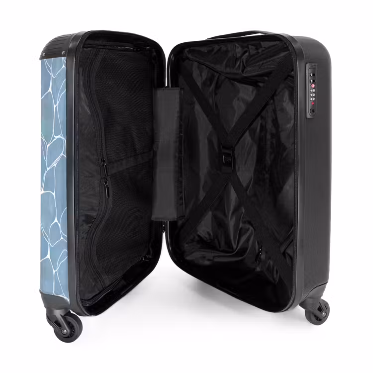 Suitcase - Organic - Pattern - Blue — 5