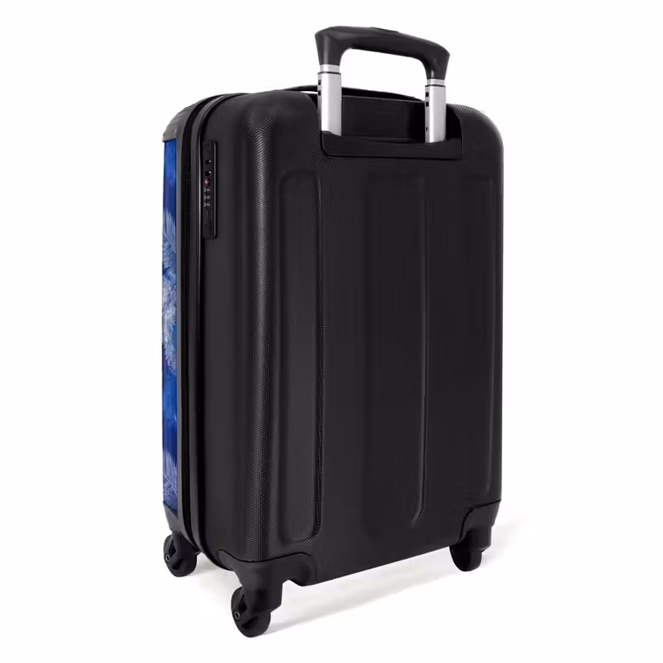 Suitcase - Palm leaf - Pattern - Blue — 4