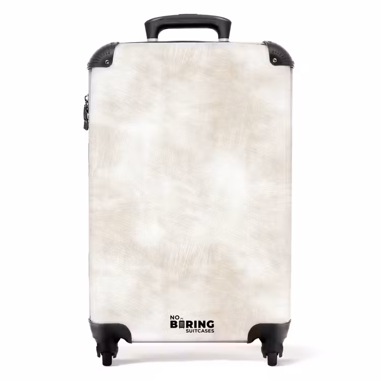 Suitcase - Subtle - Texture - Beige — 1