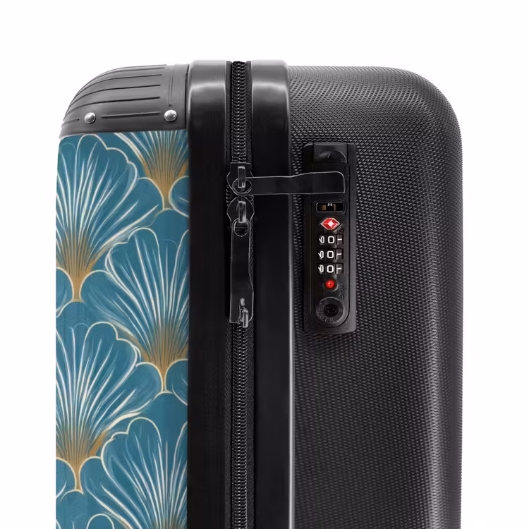 Suitcase - Symmetrical - Pattern - Blue — 6