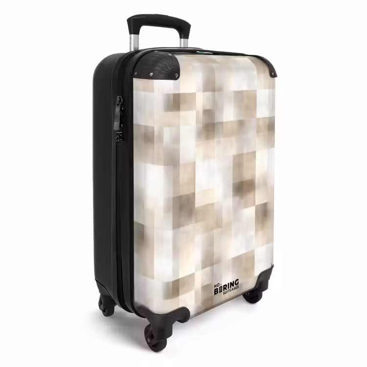 Suitcase - Texture - Linen - Beige — 2