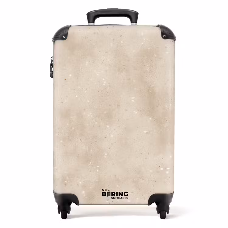 Suitcase - Texture - Speckles - Beige — 1