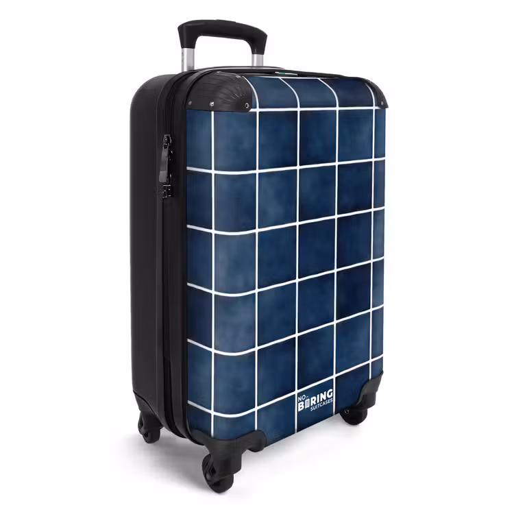 Suitcase - Tile - Modern - Blue — 2
