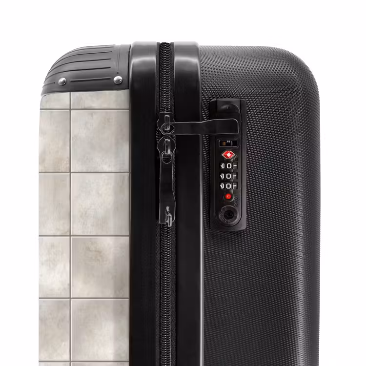 Suitcase - Tiles - Natural - Gray — 6