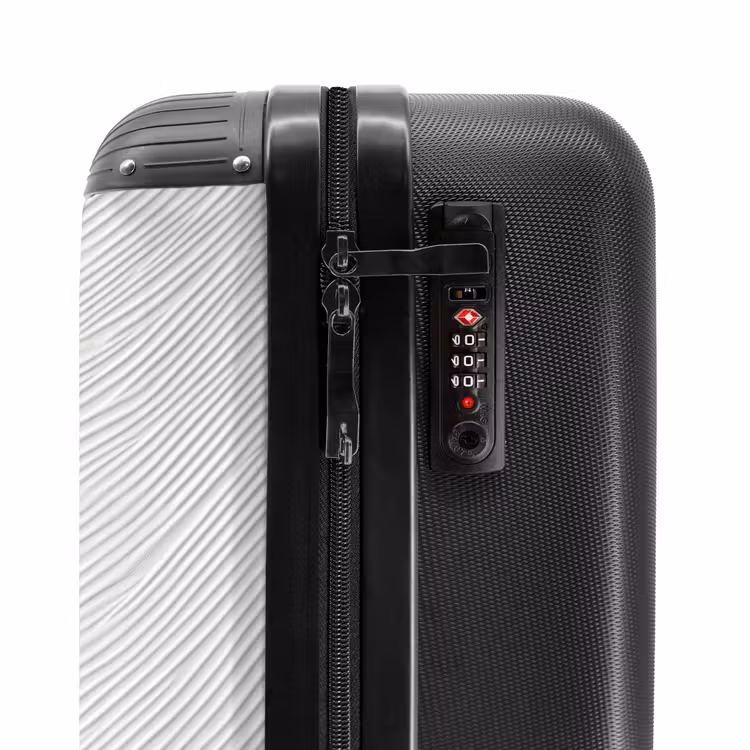 Suitcase - Waves - Ribbing - White — 6