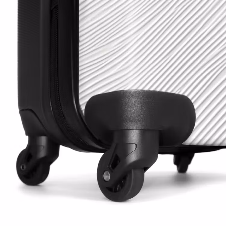 Suitcase - Waves - Ribbing - White — 7