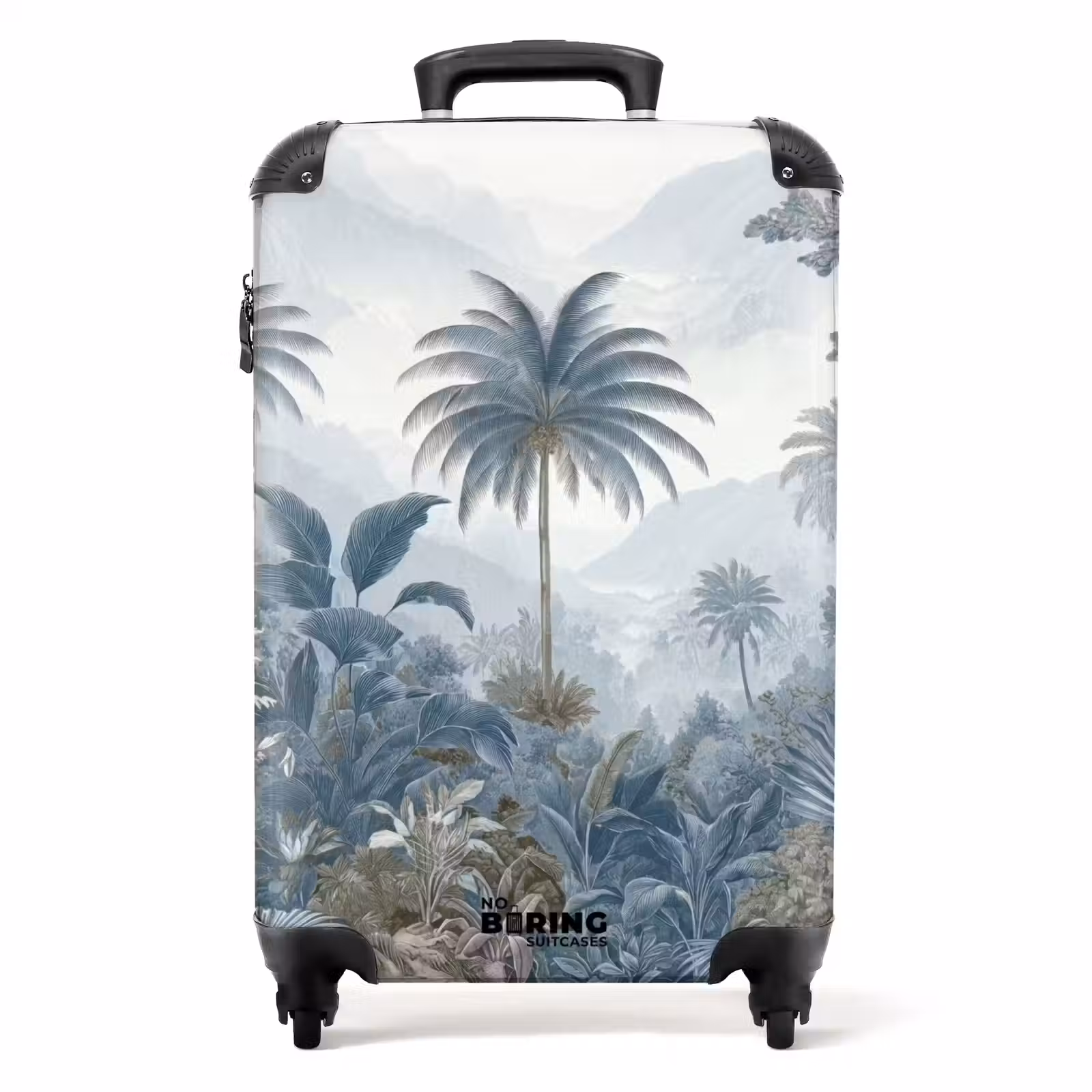 Suitcase - Jungle - Landscape - Blue — 1
