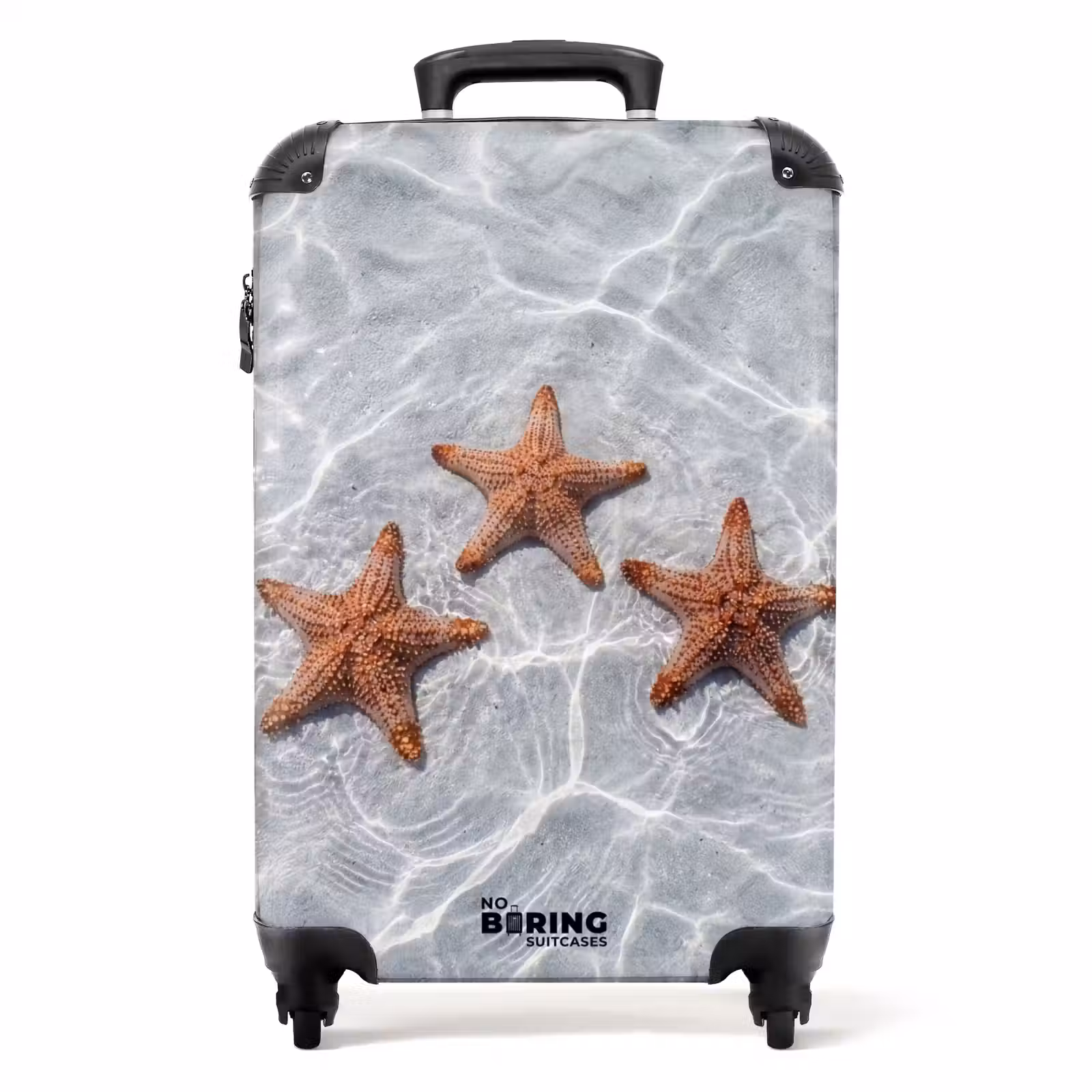 Suitcase - Starfish - Water - Clear — 1