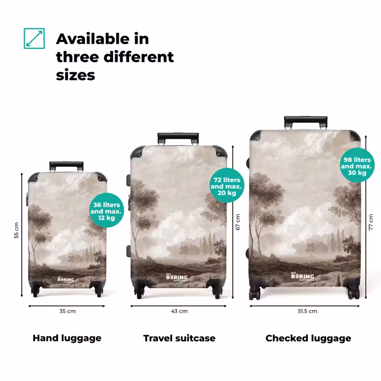 Suitcase - Classic - Landscape - Neutral — 3