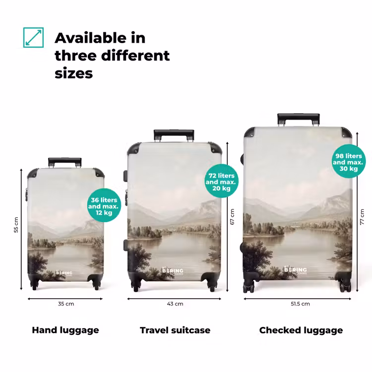 Suitcase - Classic - Landscape - Serene — 3