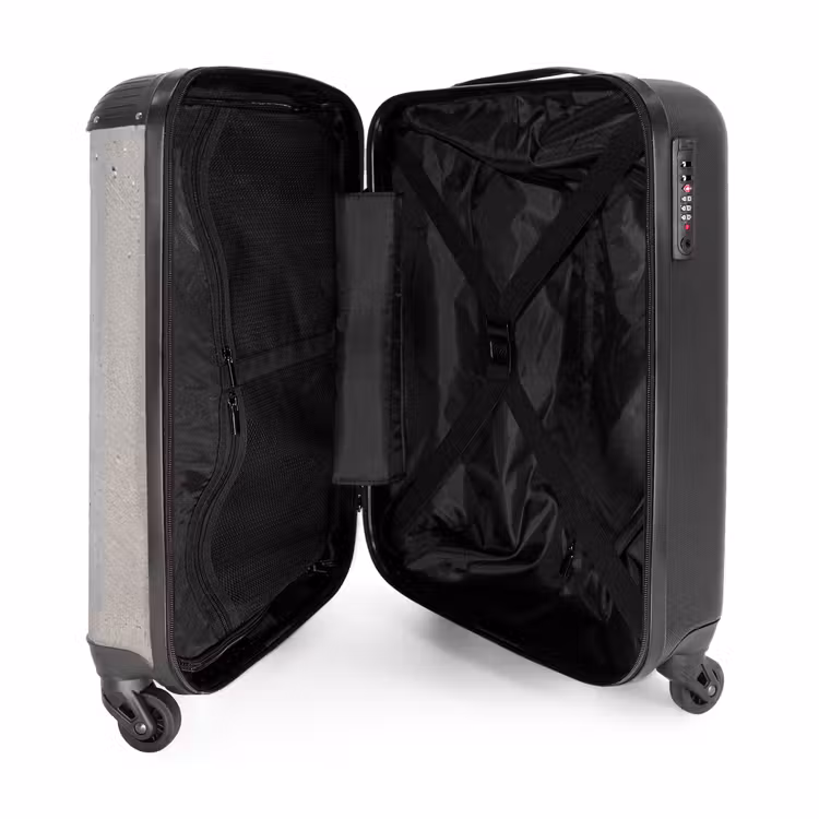 Suitcase - Feet - Prints - Sand — 5