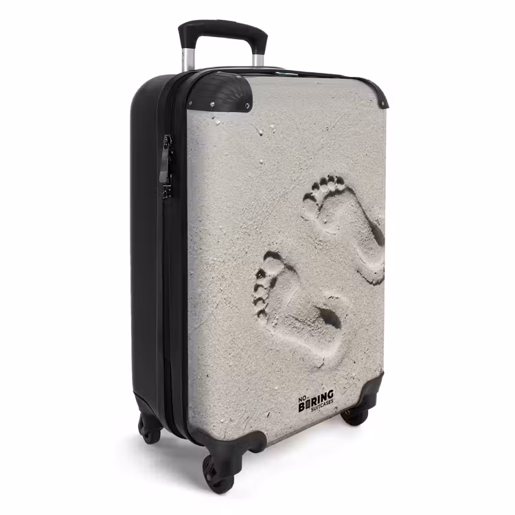 Suitcase - Feet - Sand - Sea — 2