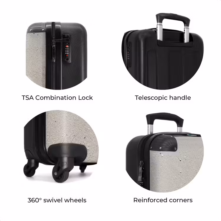 Suitcase - Feet - Sand - Sea — 8