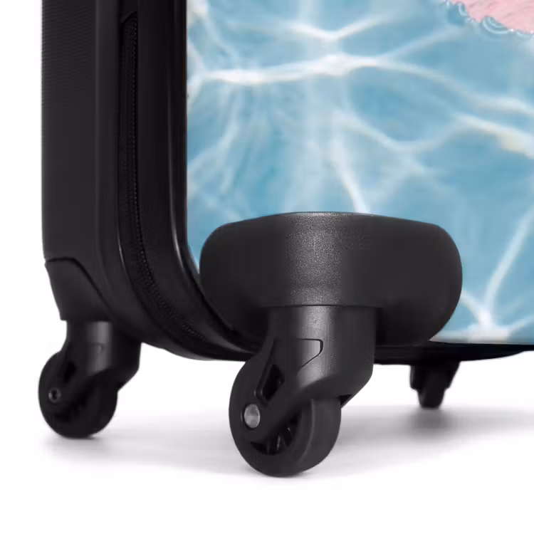 Suitcase - Hibiscus - Water - Pink — 7